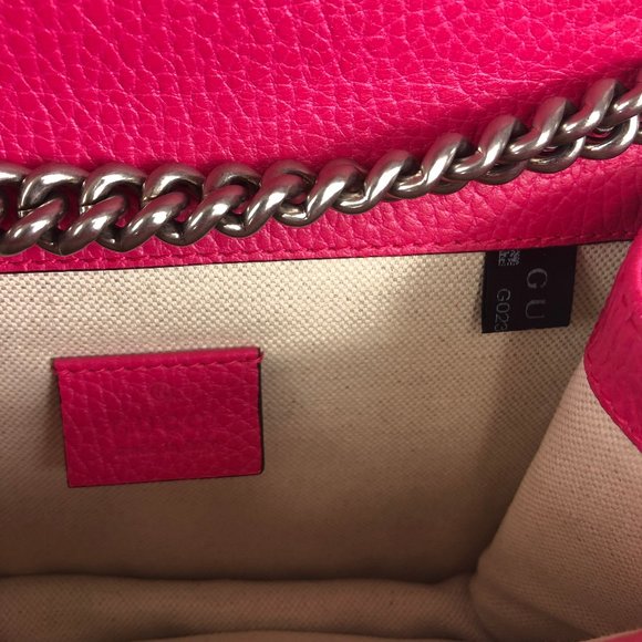 Gucci Mini Dionysus Shoulder Bag in Pink new with dust bag - Picture 10 of 15